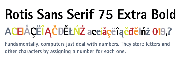 Download Font Rotis Sans Serif Rar